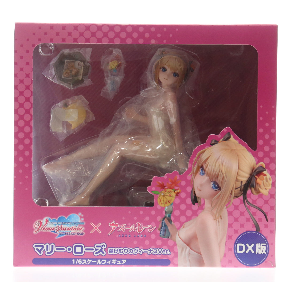 【中古即納】[FIG] マリー・ローズ 湯けむりのヴィーナスver. DX版 アズールレーン×DEAD OR ALIVE Xtreme Venus Vacation 1/6 完成品 フィギュア KT model+メーカーECサイト&あみあみ限定 KT model+/コーエーテクモゲームス(20251226)