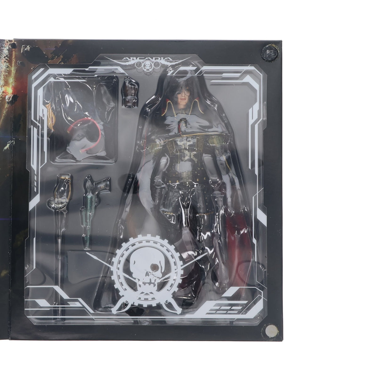 【中古即納】[FIG] PLAY ARTS改(プレイアーツ改) ハーロック キャプテンハーロック -SPACE PIRATE CAPTAIN HARLOCK- NONスケール完成品 フィギュア スクウェア・エニックス(20131122)