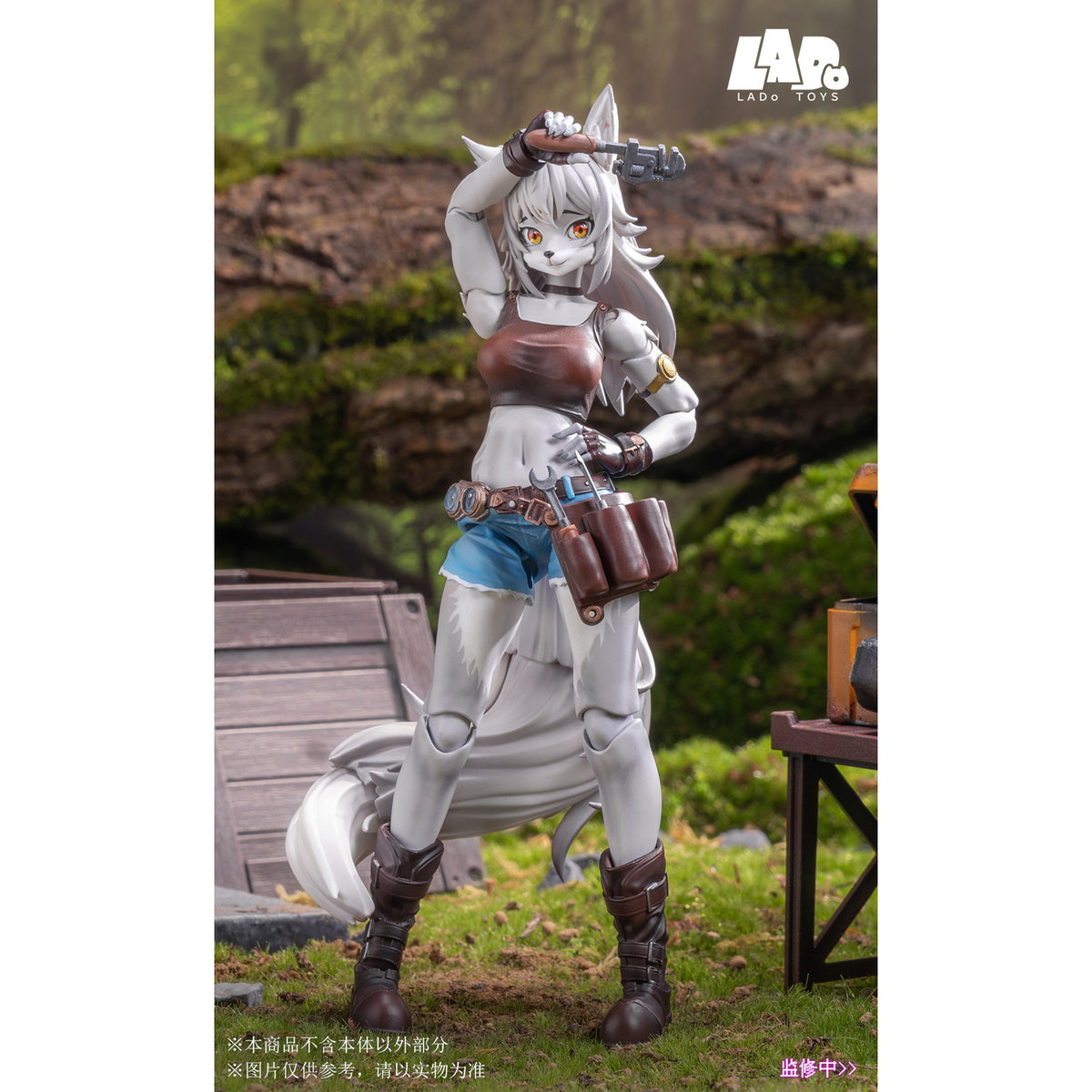 【中古即納】[FIG] マイルストン流通限定 ERA-001 Liya(リヤ) 整備士Ver. 1/12 完成品 可動フィギュア LADo TOYS(20250731)