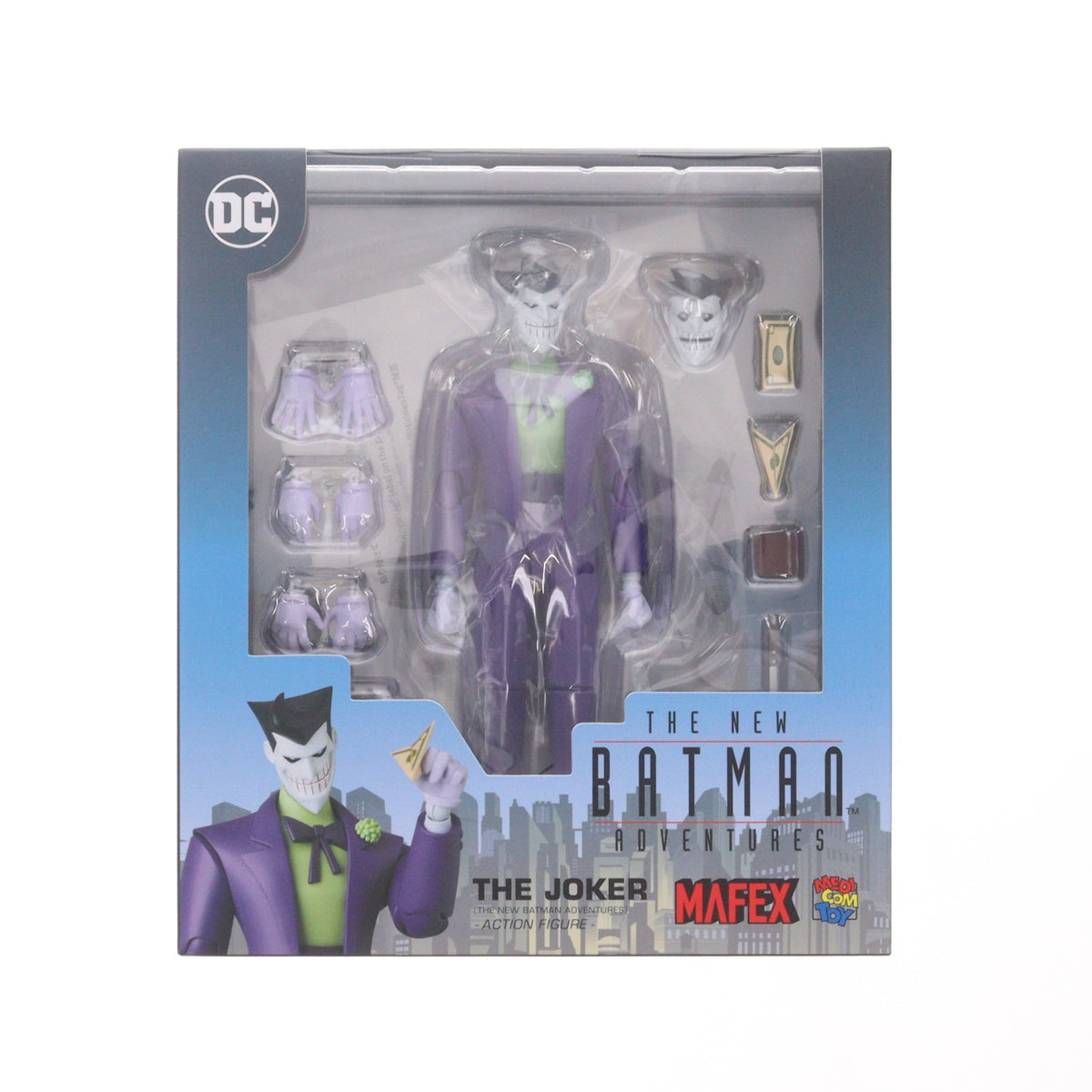 【中古即納】[FIG] マフェックス No.167 MAFEX THE JOKER(THE NEW BATMAN ADVENTURES)(ジョーカー ニュー・バットマン・アドベンチャーズ) 完成品 可動フィギュア メディコム・トイ(20220713)