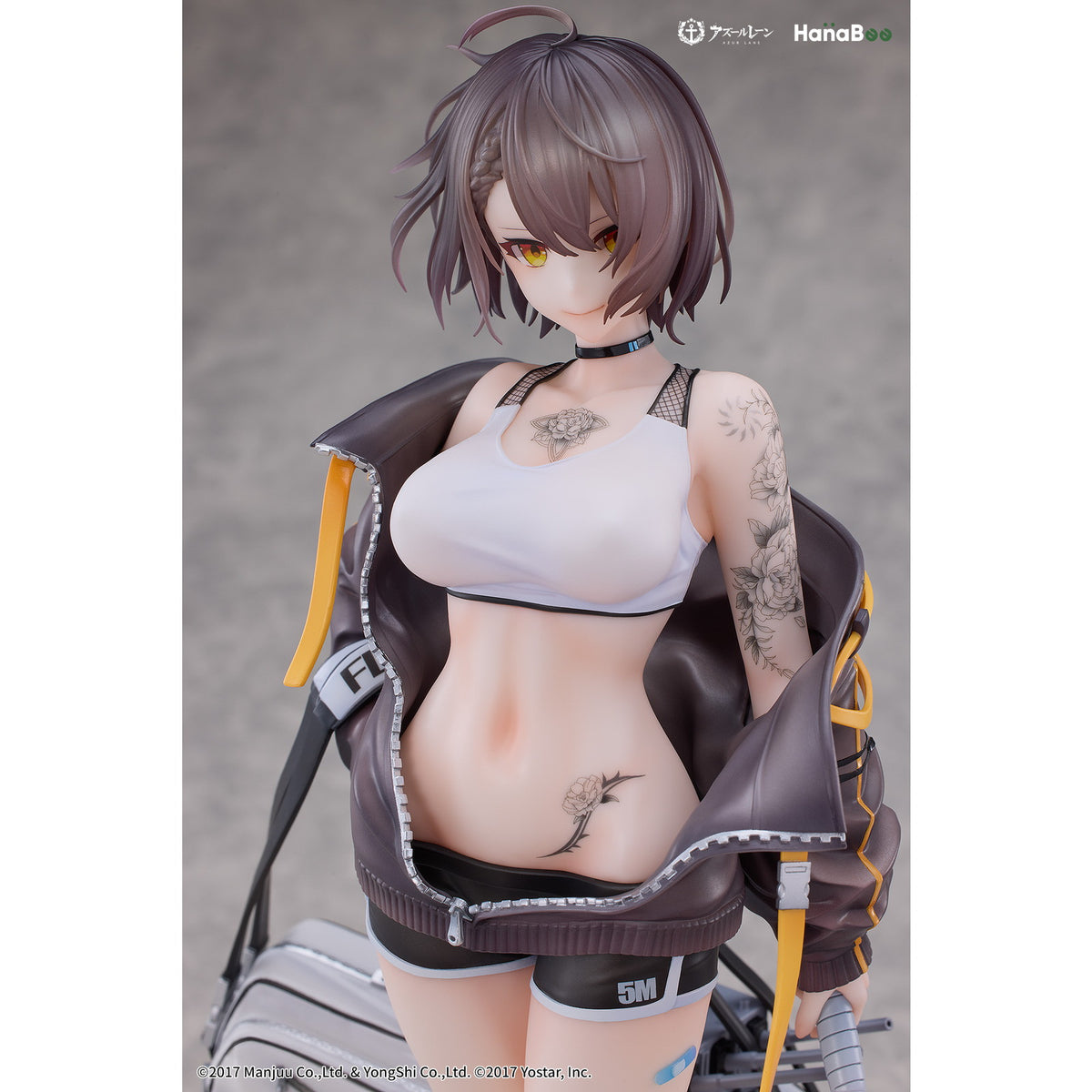 【中古即納】[FIG] 缶バッジ付属 ボルチモア ブラックエースVer. アズールレーン 1/6 完成品 フィギュア HanaBee(ハナビー)(20260531)