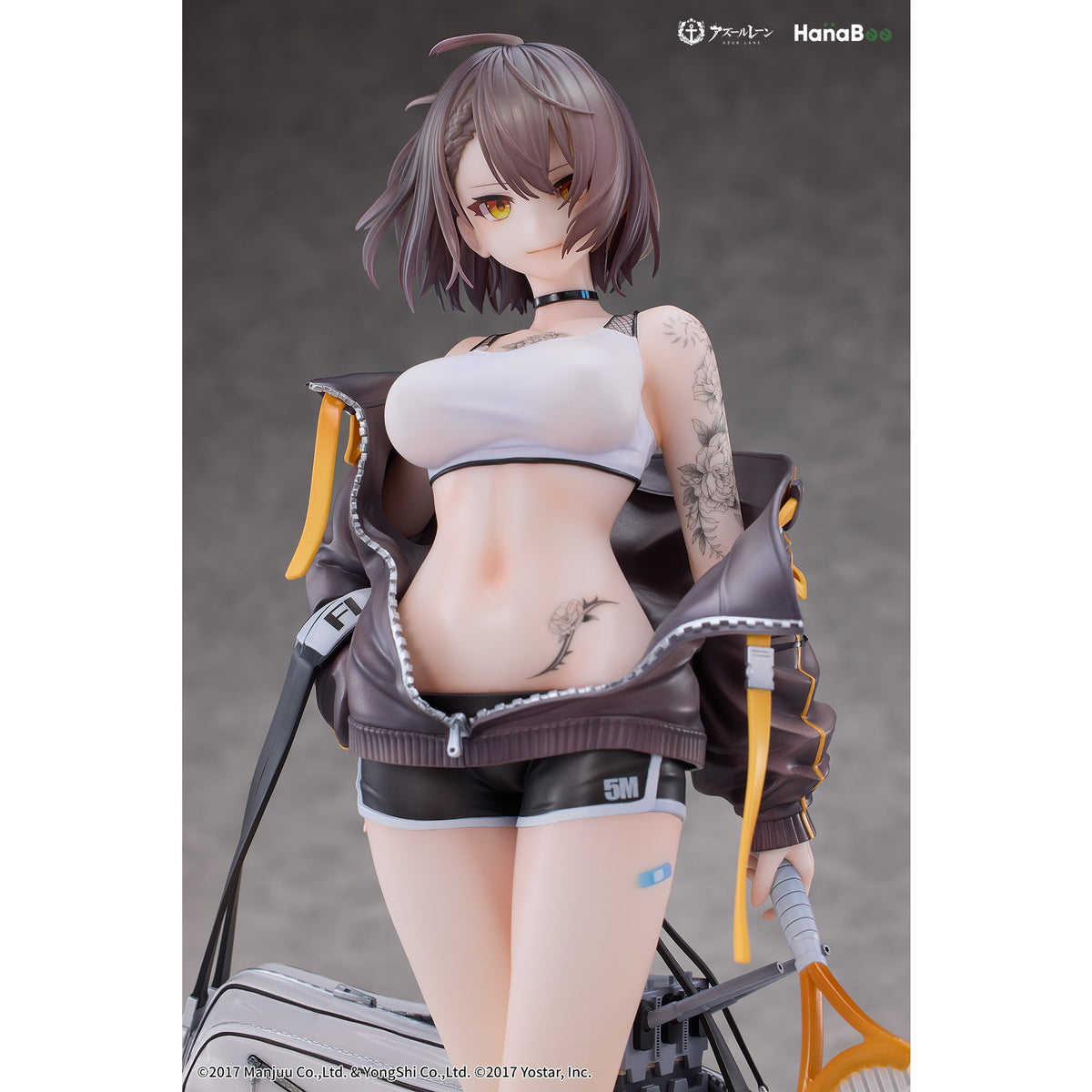 【中古即納】[FIG] 缶バッジ付属 ボルチモア ブラックエースVer. アズールレーン 1/6 完成品 フィギュア HanaBee(ハナビー)(20260531)
