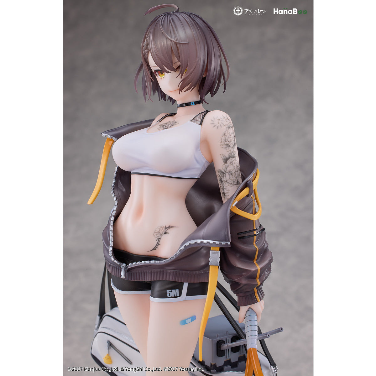 【中古即納】[FIG] 缶バッジ付属 ボルチモア ブラックエースVer. アズールレーン 1/6 完成品 フィギュア HanaBee(ハナビー)(20260531)