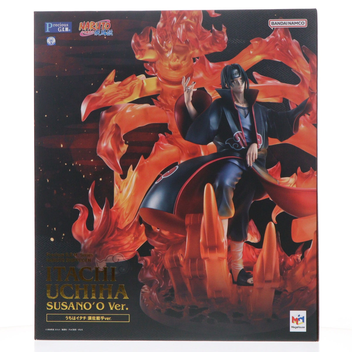 【中古即納】[FIG] PreciousG.E.M.シリーズ うちはイタチ 須佐能乎ver. NARUTO-ナルト-疾風伝 完成品 フィギュア メガトレショップ&オンラインストア限定 メガハウス(20220831)