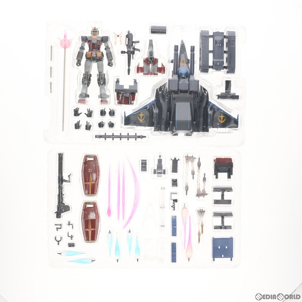【中古即納】[FIG] ROBOT魂(SIDE MS) RX-78-2 ガンダム & Gファイター ver A.N.I.M.E.～リアルタイプカラー～ 機動戦士ガンダム 完成品 可動フィギュア 魂ウェブ商店限定 バンダイスピリッツ(20181026)