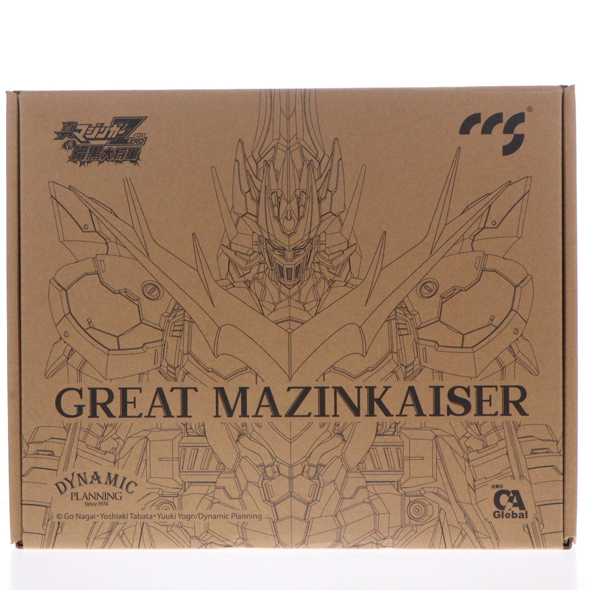【中古即納】[FIG] アクリルパネル付属 鉄魄(MORTAL MIND)シリーズ グレートマジンカイザー 真マジンガーZERO vs 暗黒大将軍 完成品 合金可動フィギュア C&A Global Ltd.×CCSTOYS(20230629)