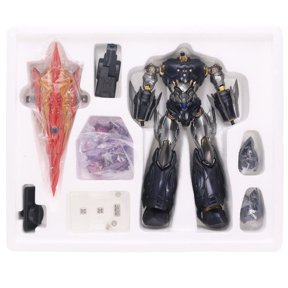 【中古即納】[FIG] アクリルパネル付属 鉄魄(MORTAL MIND)シリーズ グレートマジンカイザー 真マジンガーZERO vs 暗黒大将軍 完成品 合金可動フィギュア C&A Global Ltd.×CCSTOYS(20230629)