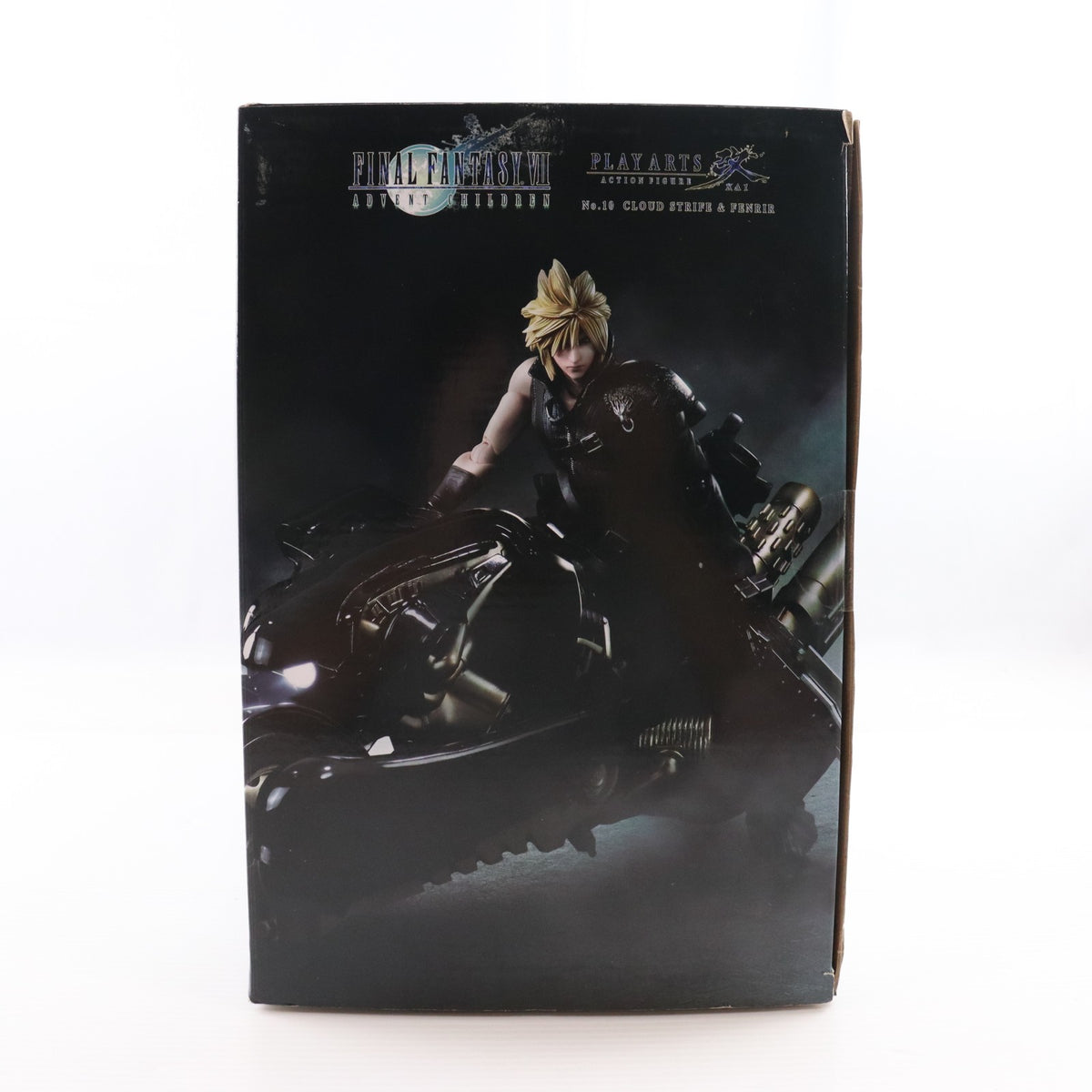 【中古即納】[FIG] PLAY ARTS改(プレイアーツ改) クラウド・ストライフ&フェンリル FINAL FANTASY VII ADVENT CHILDREN(ファイナルファンタジー7 アドベントチルドレン) 完成品 可動フィギュア スクウェア・エニックス(20181209)