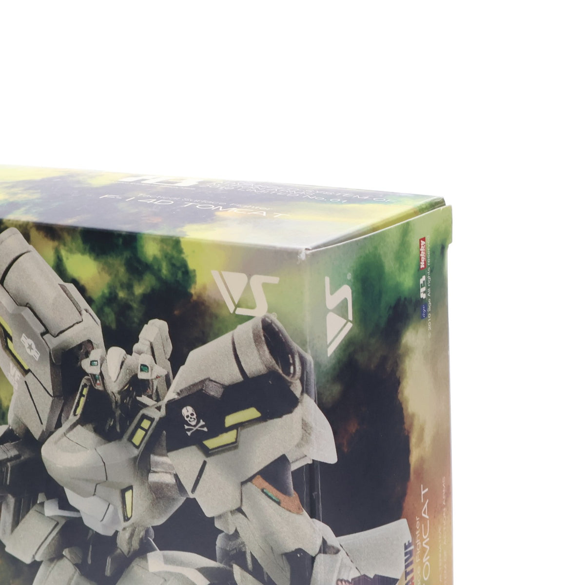 【中古即納】[FIG] A3メカアクションフィギュアシリーズ 米国海軍戦術歩行戦闘機 F-14D トムキャット 第103戦術歩行戦闘隊『ジョリーロジャース』指揮官機 マブラヴ オルタネイティヴ 完成品 可動フィギュア ワンダーフェスティバル2010冬限定 ボークス(20100207)