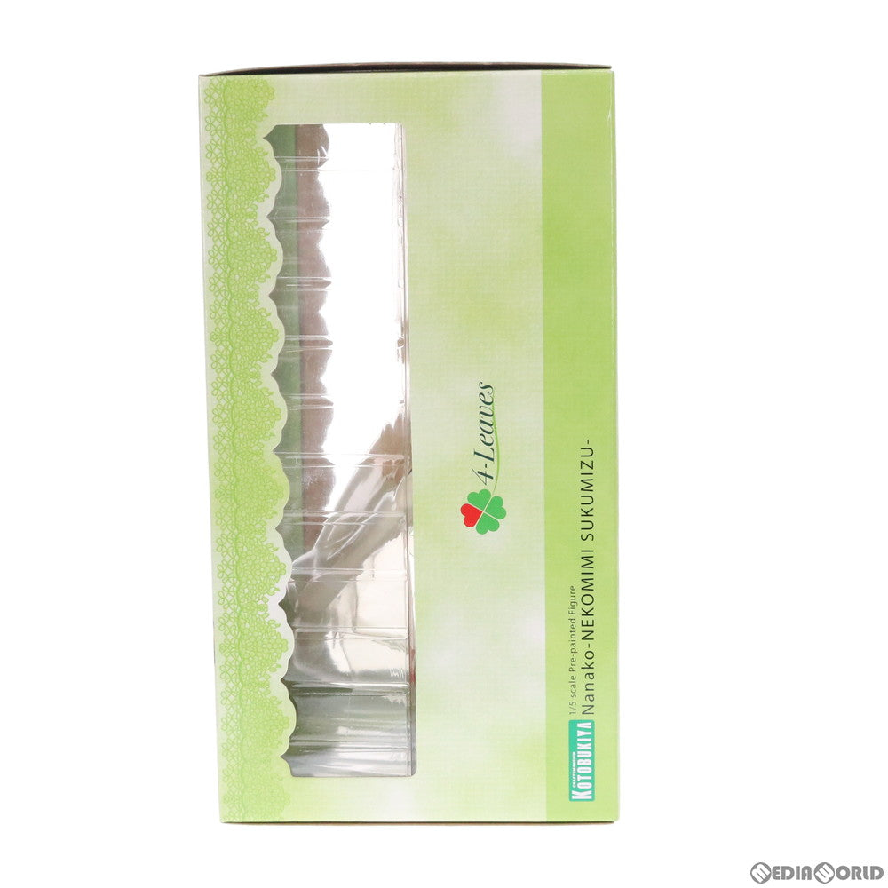 【中古即納】[FIG] 4-Leaves 菜々子(ななこ) ～ネコ耳スクール水着ver.～ ToHeart2 AnotherDays(トゥハート2 アナザーデイズ) 1/5 完成品 フィギュア(PP247) コトブキヤ(20100930)