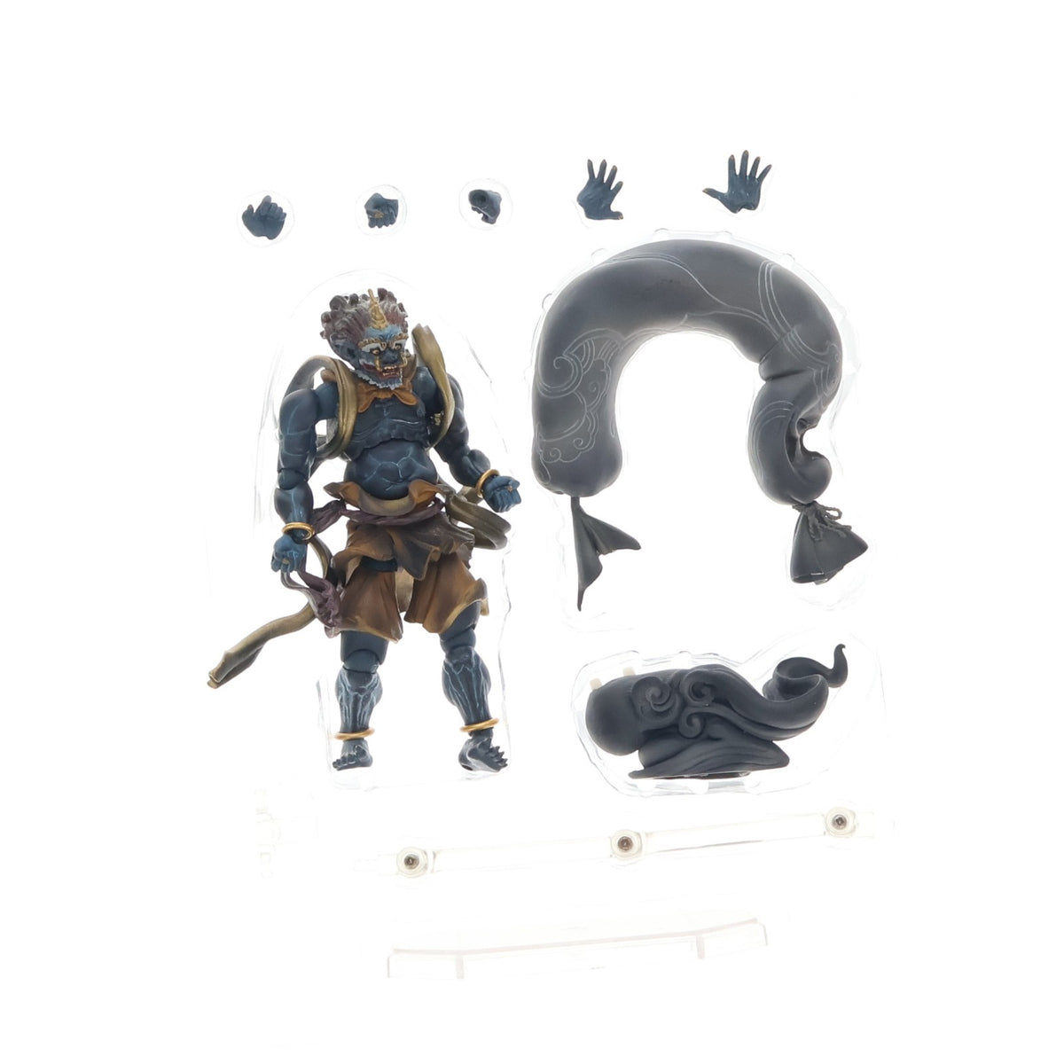 【中古即納】[FIG] KT Project KT-016 タケヤ式自在置物 風神(青) 完成品 フィギュア 海洋堂(20170924)