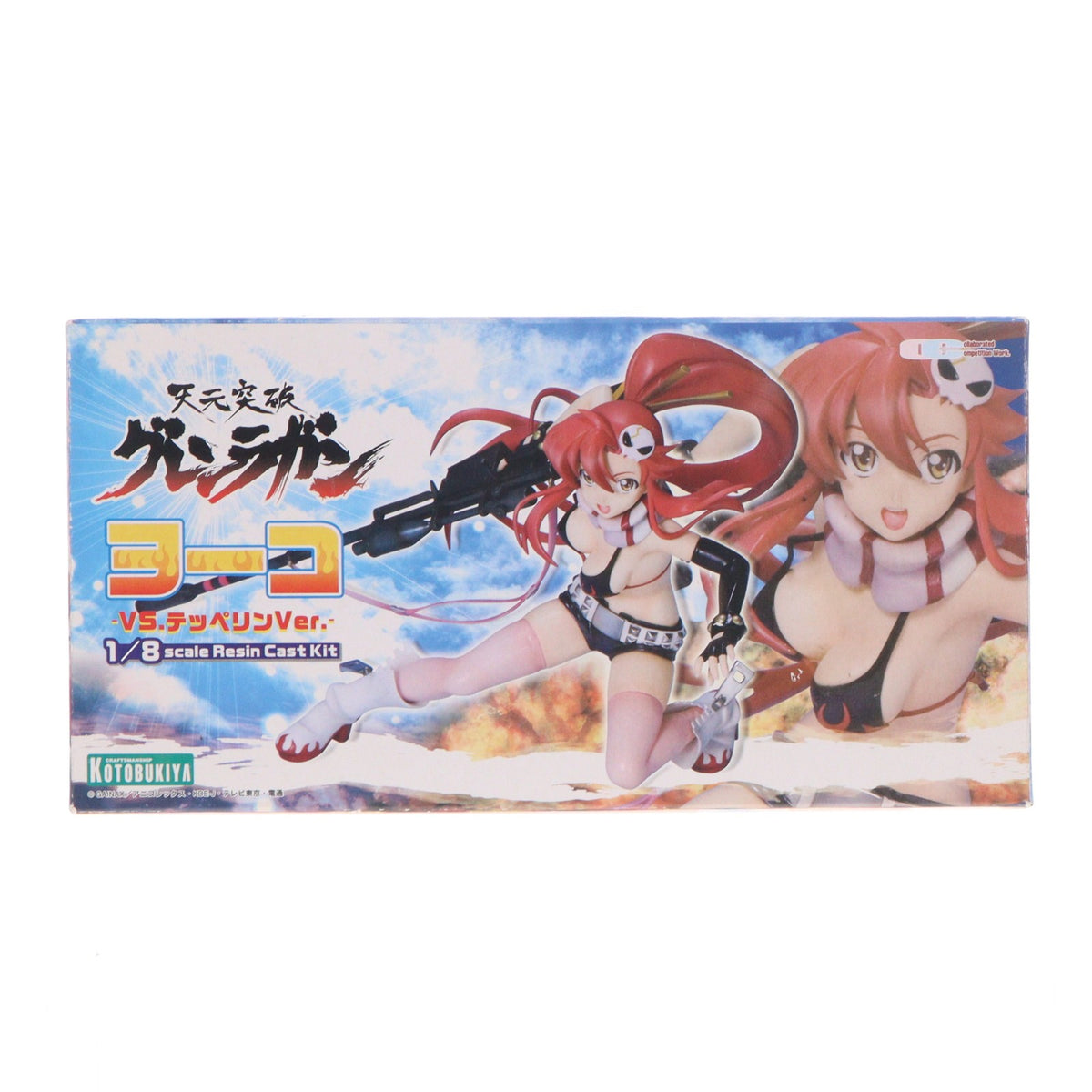 【中古即納】[FIG] ヨーコ -vsテッペリンver.- 天元突破グレンラガン 1/8 レジンキャストキット フィギュア(HL15) コトブキヤ(20071231)
