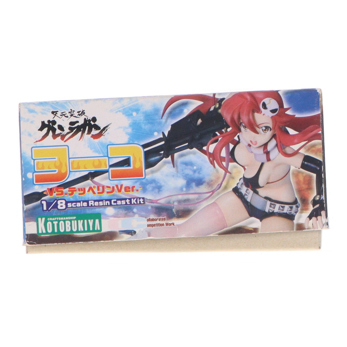 【中古即納】[FIG] ヨーコ -vsテッペリンver.- 天元突破グレンラガン 1/8 レジンキャストキット フィギュア(HL15) コトブキヤ(20071231)