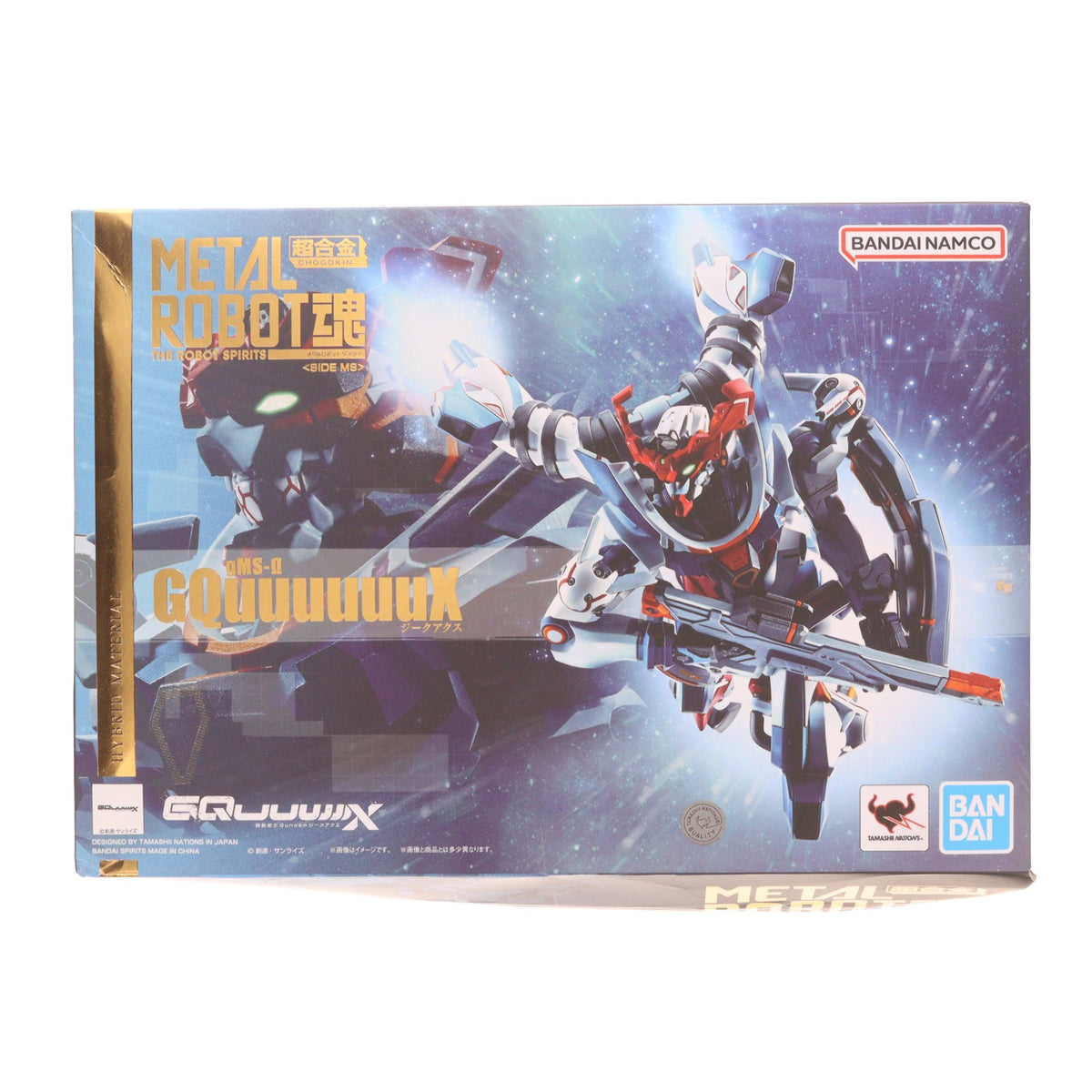 【中古即納】[FIG] METAL ROBOT魂(SIDE MS) GQuuuuuuX(ジークアクス) 機動戦士Gundam GQuuuuuuX(ガンダム ジークアクス) 完成品 可動フィギュア バンダイスピリッツ(20250830)