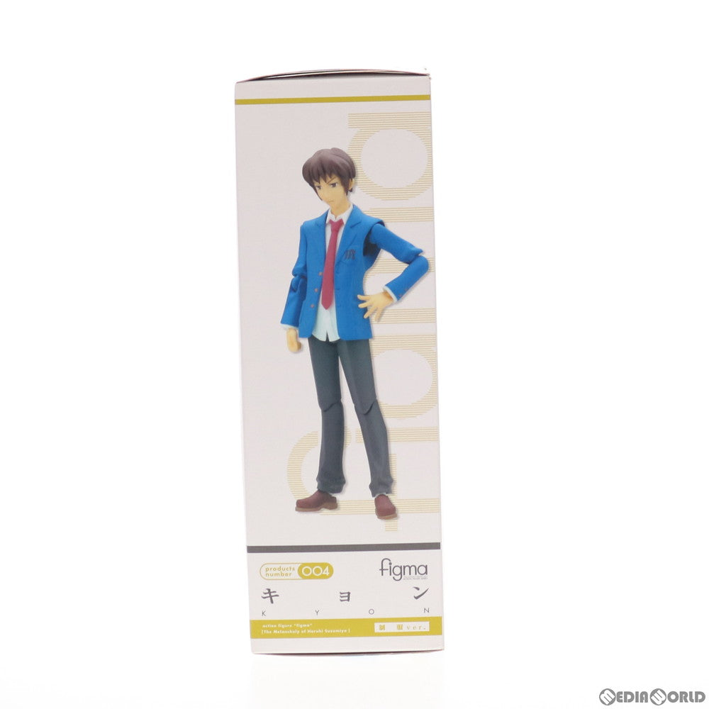 【中古即納】[FIG] figma(フィグマ) 004 キョン 制服ver. 涼宮ハルヒの憂鬱 完成品 可動フィギュア マックスファクトリー(20080712)