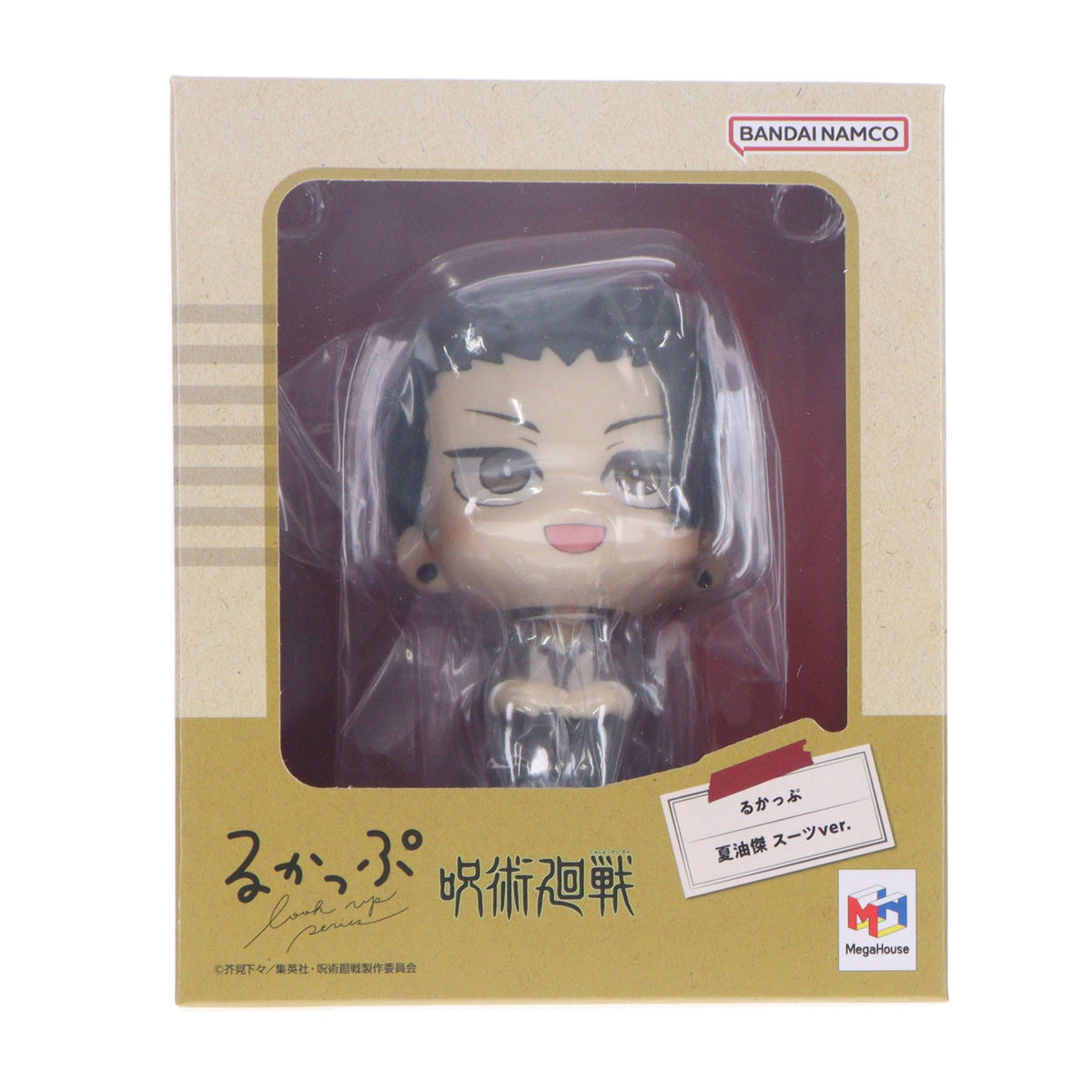 【中古即納】[FIG] るかっぷ 夏油傑(げとうすぐる) スーツver. 呪術廻戦 完成品 フィギュア メガハウス(20240830)
