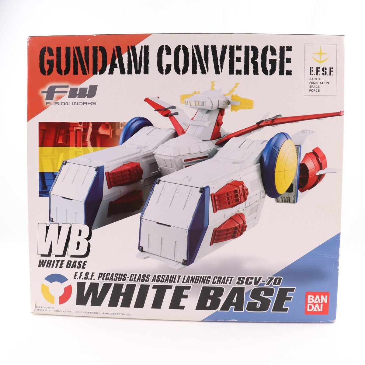 【中古即納】[FIG] (食玩) FW GUNDAM CONVERGE(ガンダムコンバージ) WHITE BASE(ホワイトベース) 機動戦士ガンダム 完成品 フィギュア バンダイ(20180324)