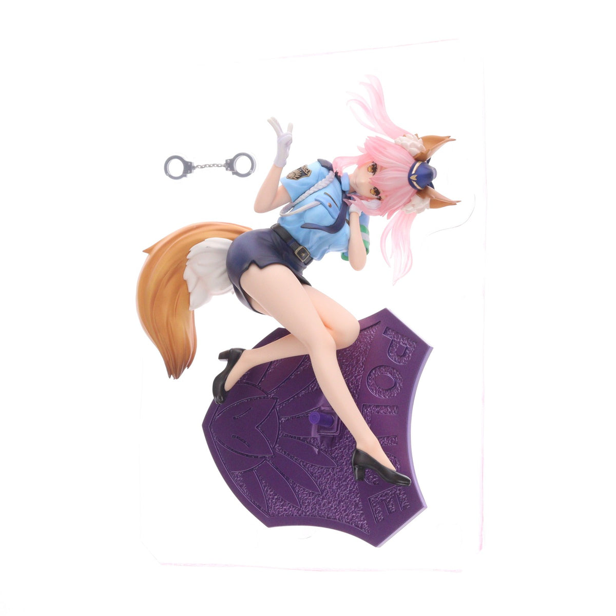 【中古即納】[FIG] 玉藻の前(たまものまえ) FOX婦警服Ver. Fate/EXTELLA LINK(フェイト/エクステラ リンク) 1/7 完成品 フィギュア Phat!(ファット・カンパニー)(20200730)