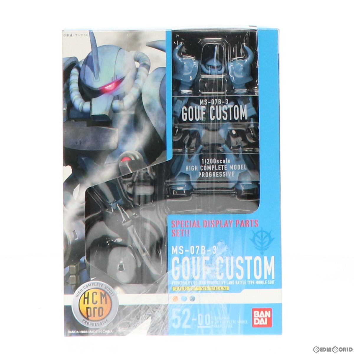 【中古即納】[FIG] HCM-Pro 52-00 グフカスタム 機動戦士ガンダム第08MS小隊 1/200 完成品 可動フィギュア バンダイ(20080419)