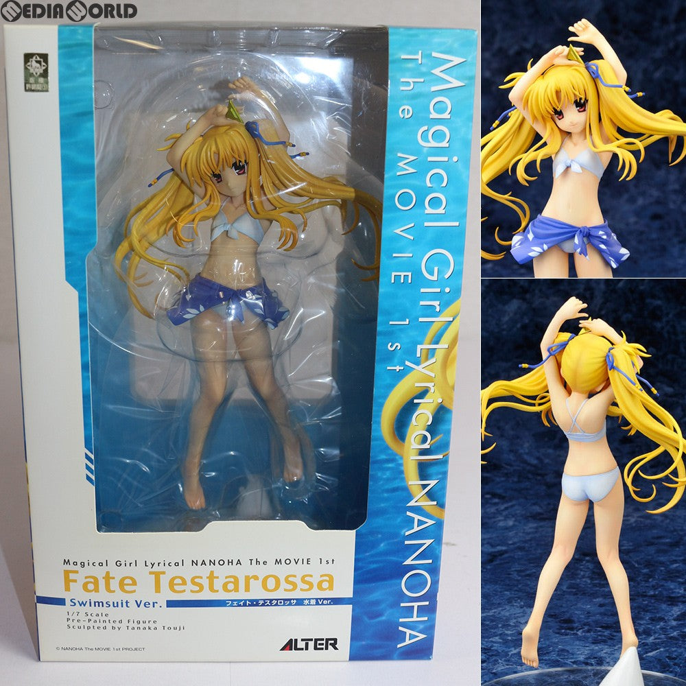 【中古即納】[FIG] フェイト・テスタロッサ 水着Ver. 魔法少女リリカルなのは The MOVIE 1st 1/7 完成品 フィギュア アルター(20111214)