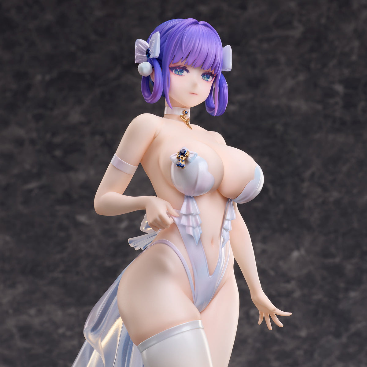 【中古即納】[FIG] Chrysaイラスト『WHITE QUEEN -Lume-』 完成品 フィギュア ユニオンクリエイティブ(20260831)