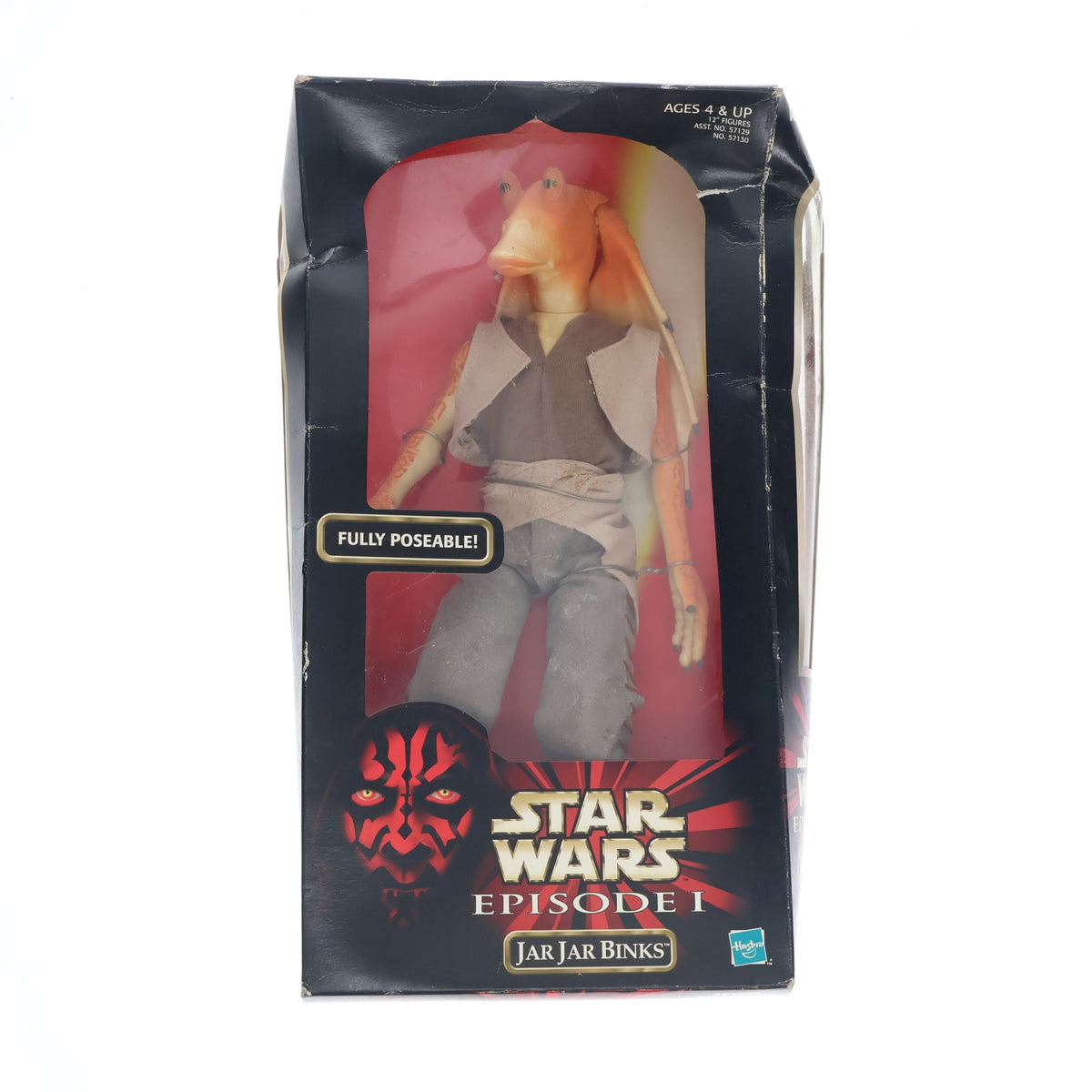 【中古即納】[FIG] スター・ウォーズ 12インチフィギュア ジャー・ジャー・ビンクス STAR WARS エピソード1/ファントム・メナス 完成品 可動フィギュア トミー(19991231)