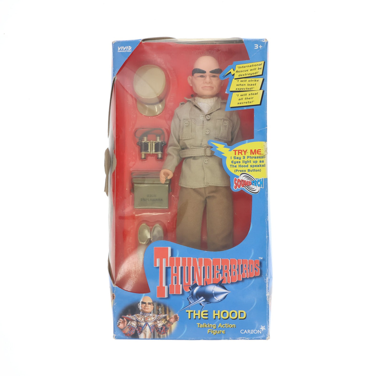【中古即納】[TOY] ザ・フッド サンダーバード サウンドテック トーキングフィギュア 完成トイ タカラ(19991231)