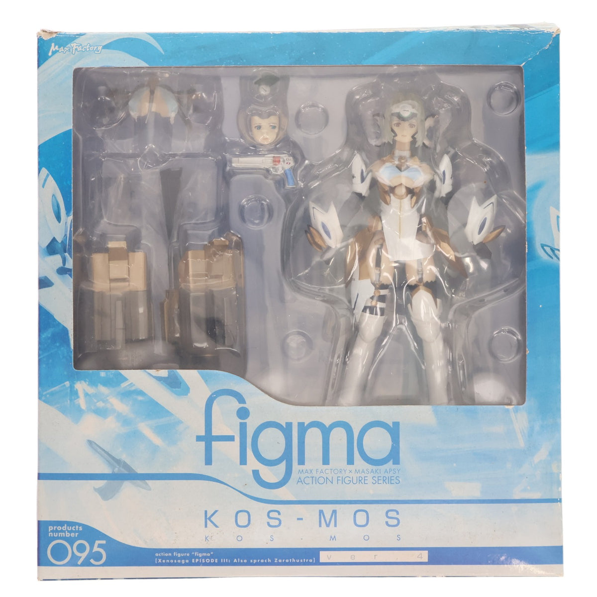 【中古即納】[FIG] figma(フィグマ) 095 KOS-MOS(コスモス) ver.4 ゼノサーガ エピソードIII [ツァラトゥストラはかく語りき] 完成品 可動フィギュア マックスファクトリー(20110430)