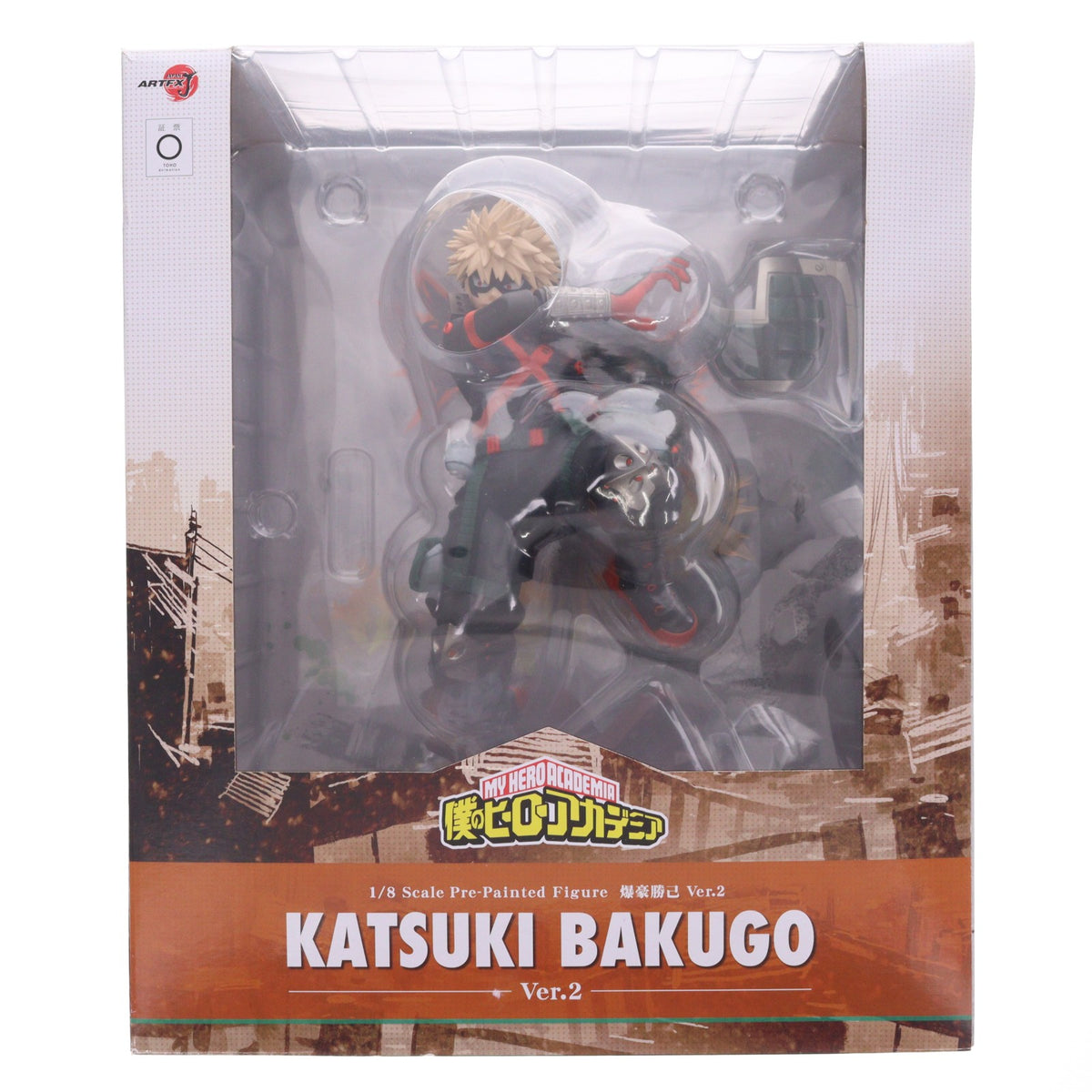 【中古即納】[FIG] ARTFX J 爆豪勝己(ばくごうかつき) Ver.2 僕のヒーローアカデミア 1/8 完成品 フィギュア(PP978) タカラトミー/コトブキヤ(20220610)