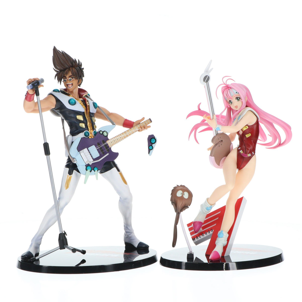 【中古即納】[FIG] 熱気バサラ&ミレーヌ・ジーナス マクロス7 Fire Bomber LiveStage BOX 完成品 フィギュア メガトレショップ&オンラインショップ限定 メガハウス(20250129)