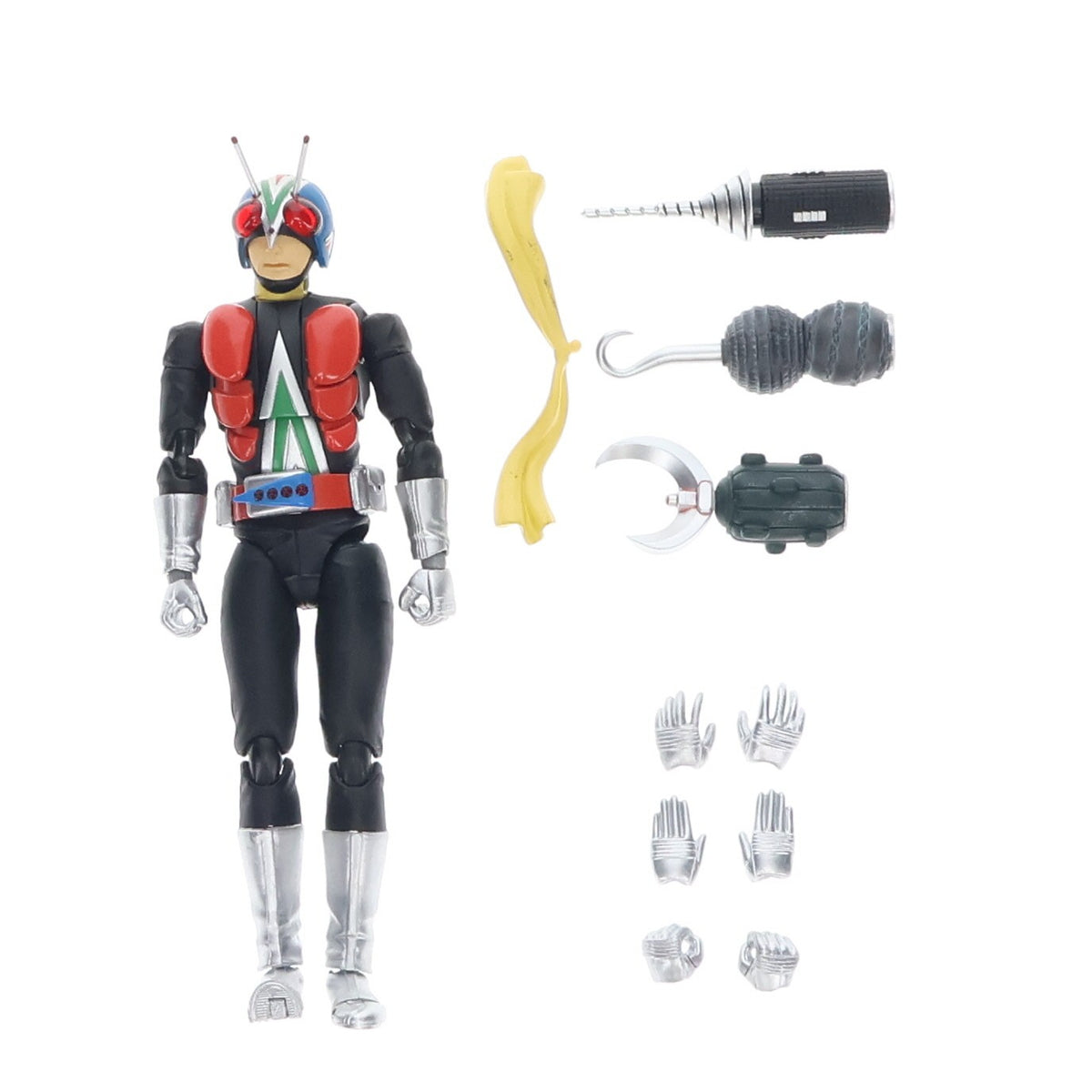 【中古即納】[FIG] S.H.Figuarts(フィギュアーツ) ライダーマン 仮面ライダーV3 完成品 可動フィギュア バンダイ(20130316)