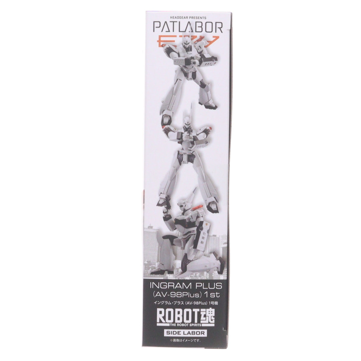 【中古即納】[FIG] ROBOT魂(SIDE LABOR) イングラム・プラス(AV-98Plus)1号機 機動警察パトレイバー EZY(イズィー) 完成品 可動フィギュア バンダイスピリッツ(20260829)