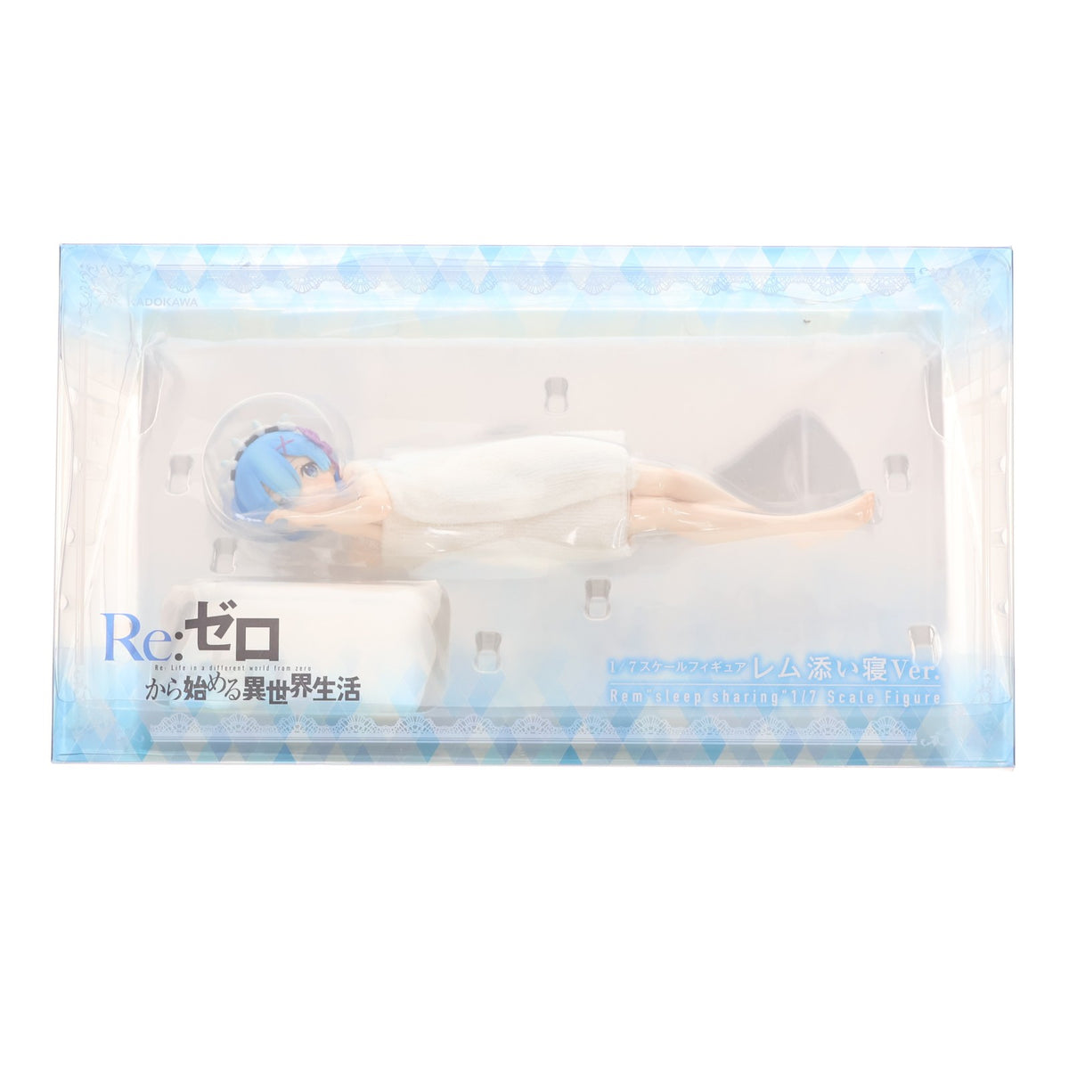【中古即納】[FIG] レム 添い寝Ver. Re:ゼロから始める異世界生活 1/7 完成品 フィギュア KADOKAWA(カドカワ)(20170331)