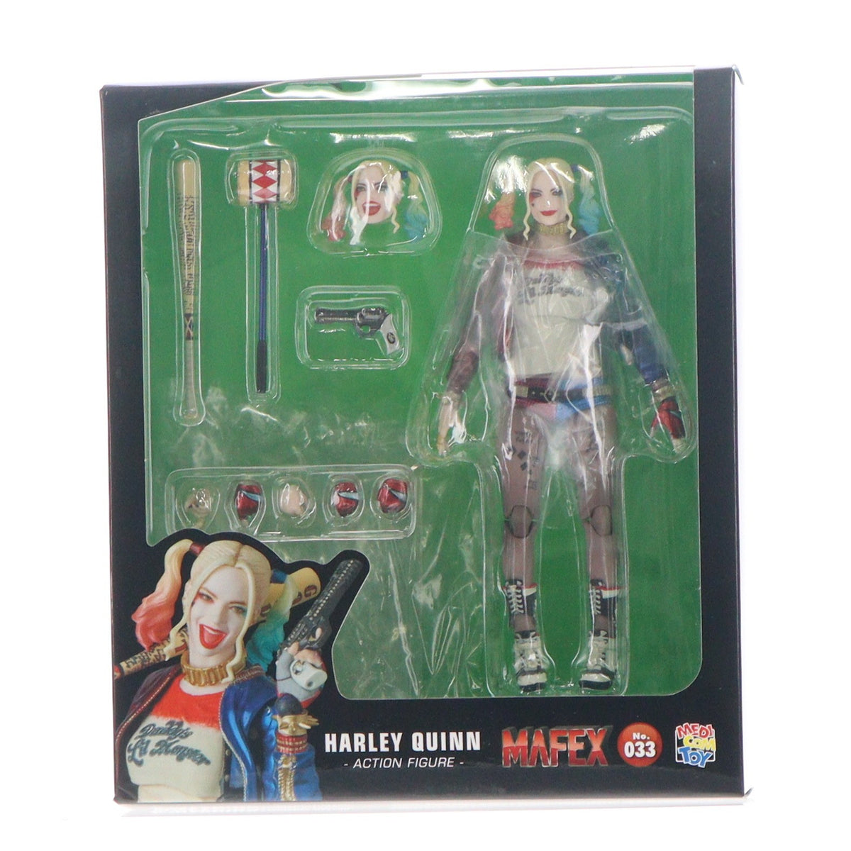 【中古即納】[FIG] マフェックス No.033 MAFEX HARLEY QUINN(ハーレイ・クイン) SUICIDE SQUAD(スーサイド・スクワッド) 完成品 可動フィギュア メディコム・トイ(20200419)