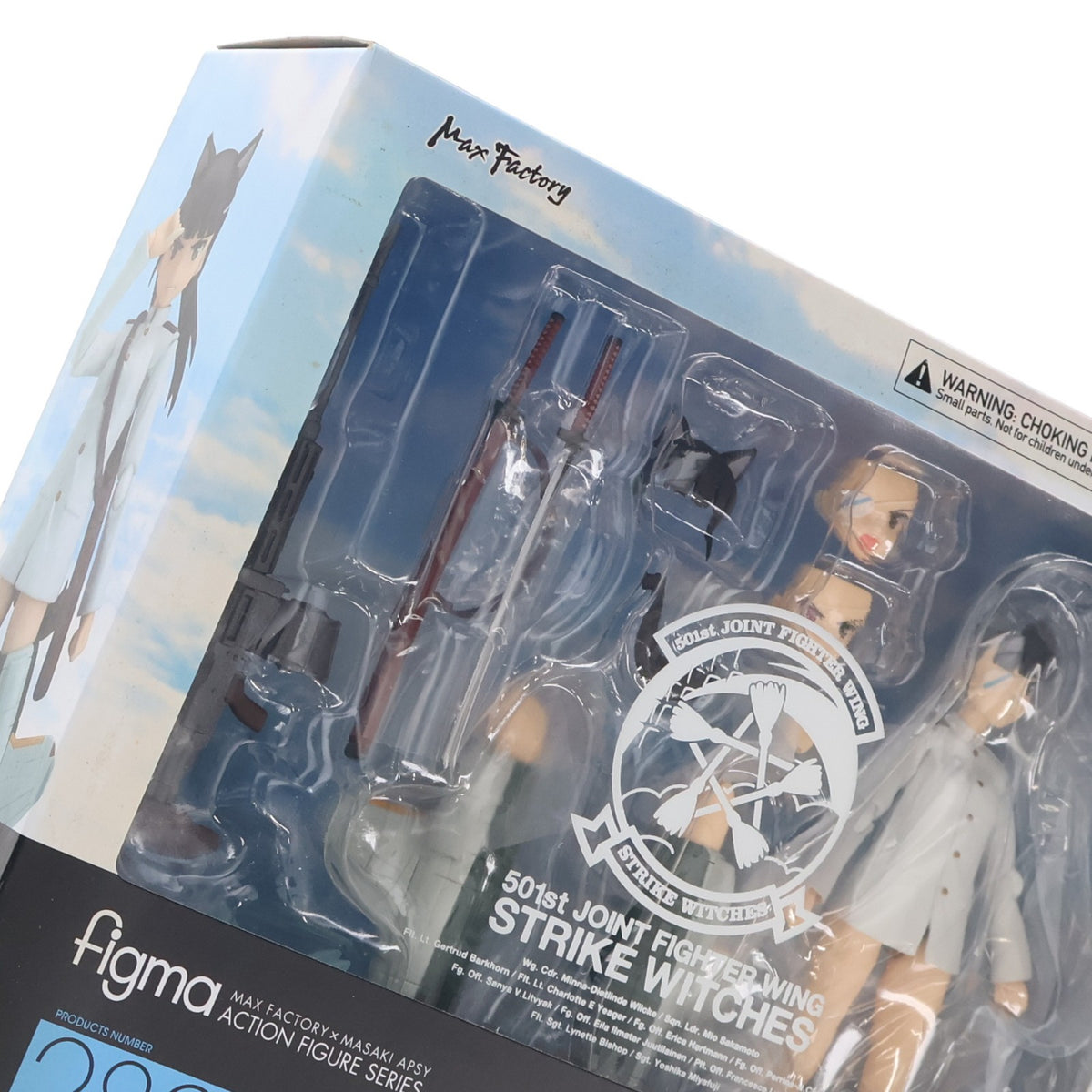 【中古即納】[FIG] figma(フィグマ) 282 坂本美緒(さかもとみお) ストライクウィッチーズ 劇場版 完成品 可動フィギュア マックスファクトリー(20160529)