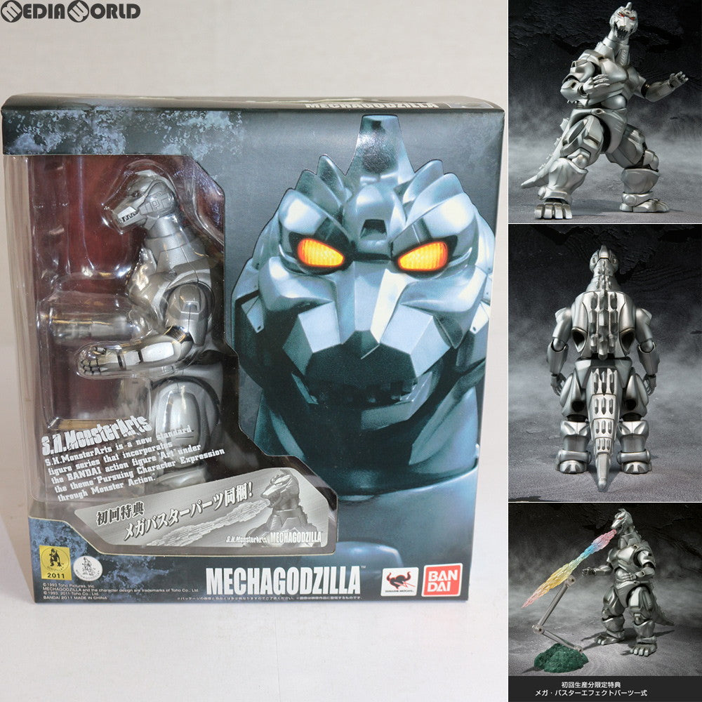 【中古即納】[FIG] 初回特典付属 S.H.MonsterArts(モンスターアーツ) UX-02-93 メカゴジラ ゴジラVSメカゴジラ 完成品 可動フィギュア バンダイ(20111203)