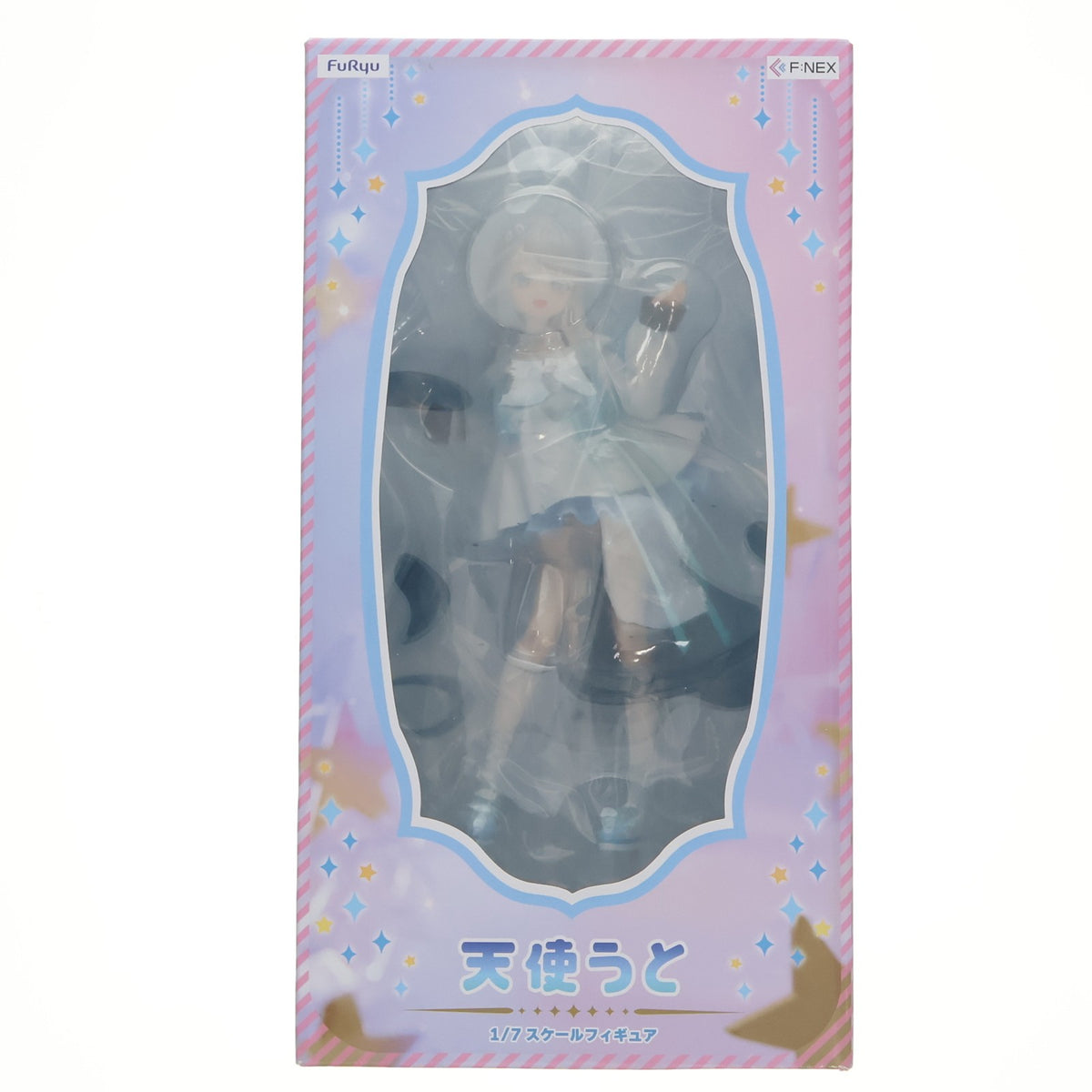 【中古即納】[FIG] FURYU HOBBY MALL限定 天使うと(あまつかうと) バーチャルYouTuber 1/7 完成品 フィギュア(AMU-FNX1146) フリュー(20251031)