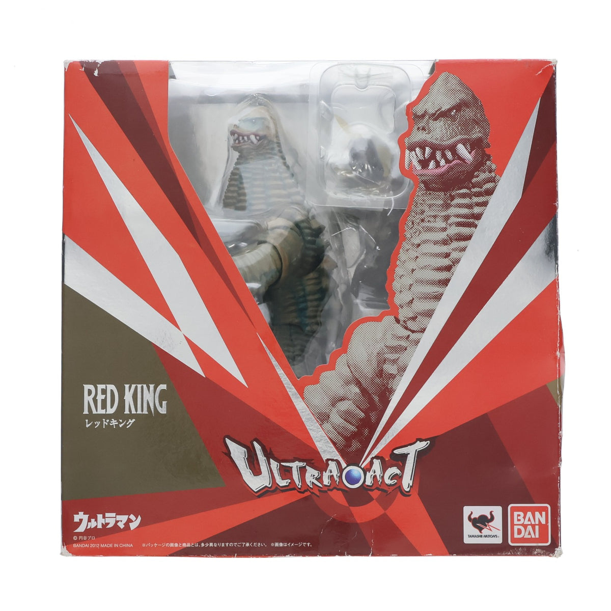 【中古即納】[FIG] ULTRA-ACT(ウルトラアクト) レッドキング ウルトラマン 完成品 可動フィギュア バンダイ(20120831)