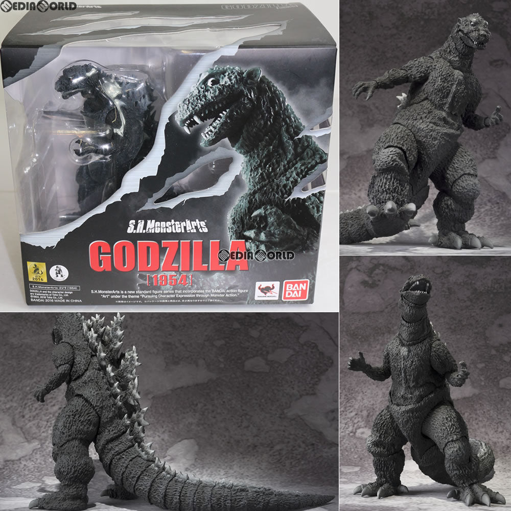 【中古即納】[FIG] S.H.MonsterArts(モンスターアーツ) ゴジラ(1954) 完成品 可動フィギュア バンダイ(20160729)