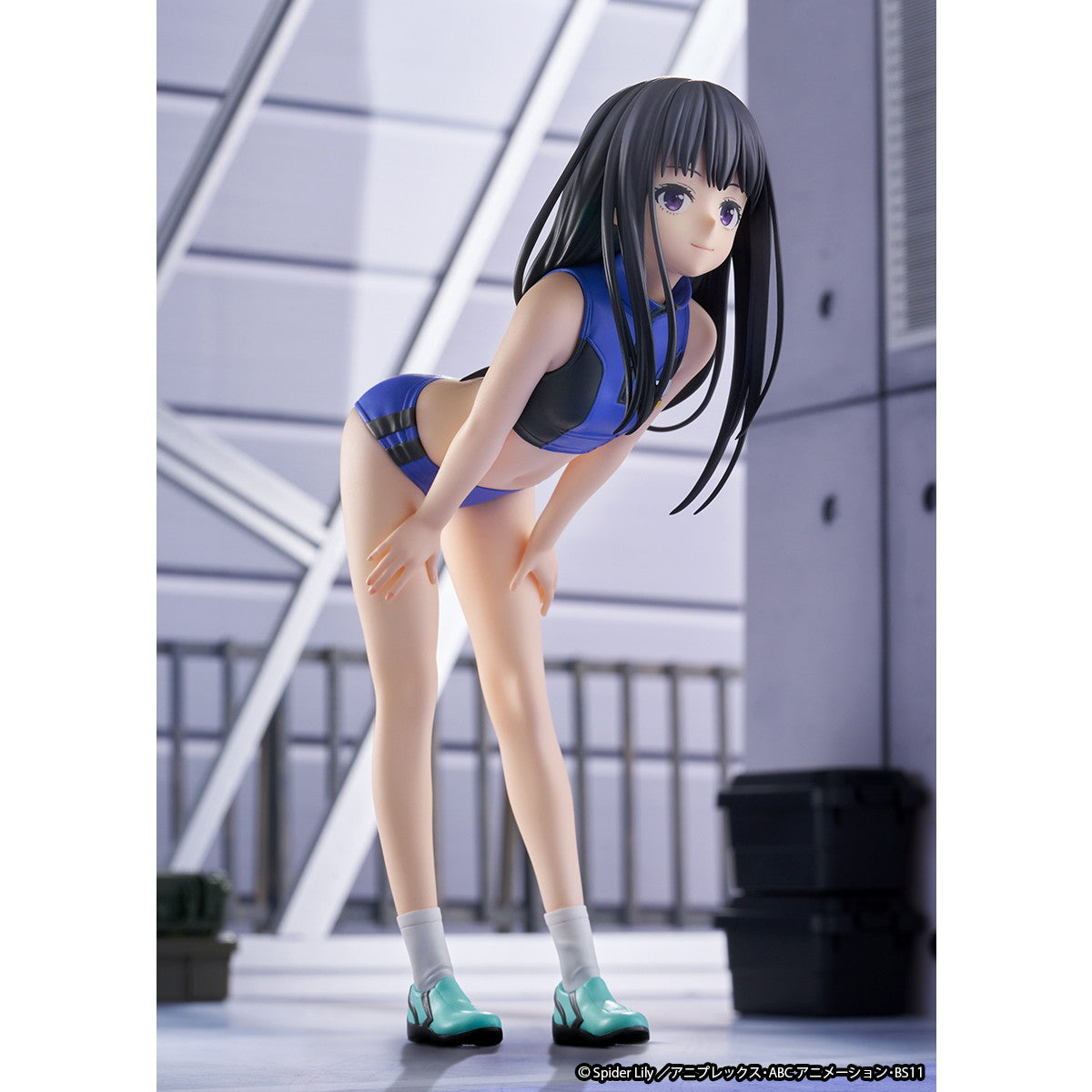 【中古即納】[FIG] 井ノ上たきな(いのうえたきな) トレーニングウェア TVアニメ「リコリス・リコイル」 1/7 完成品 フィギュア キューズQ(20260531)