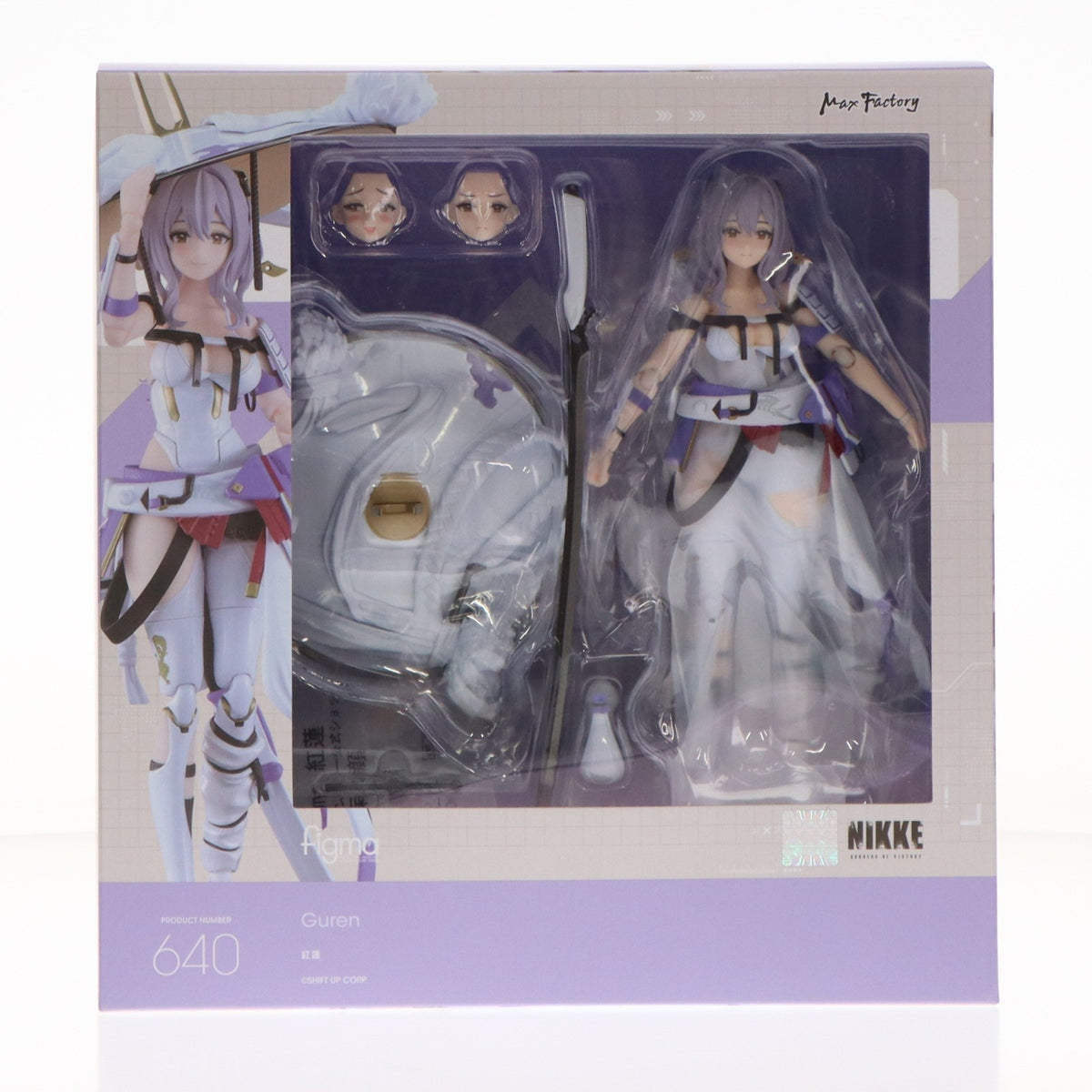 【中古即納】[FIG] グッドスマイルカンパニー公式ショップ特典付属 figma(フィグマ) 640 紅蓮(ぐれん) 勝利の女神:NIKKE(ニケ) 完成品 可動フィギュア グッドスマイルカンパニー公式ショップ&一部店舗&オンラインショップ限定 マックスファクトリー(20251019)