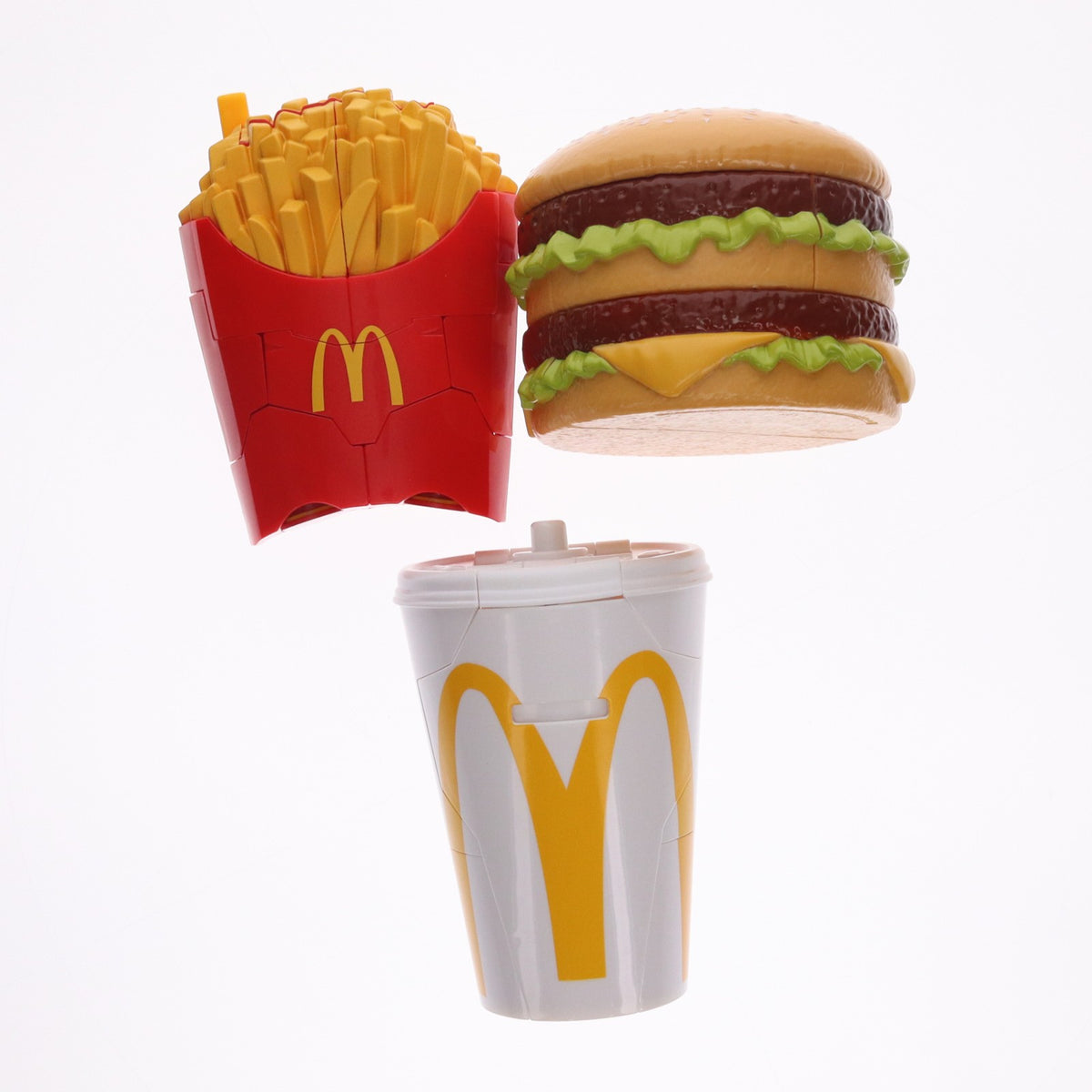 【中古即納】[FIG] ビッグマック初号機&マックフライポテト弐号機&マックシェイク零号機 バリューセット マクドナルド×エヴァンゲリオン 完成品 可動フィギュア マクドナルド(20241219)