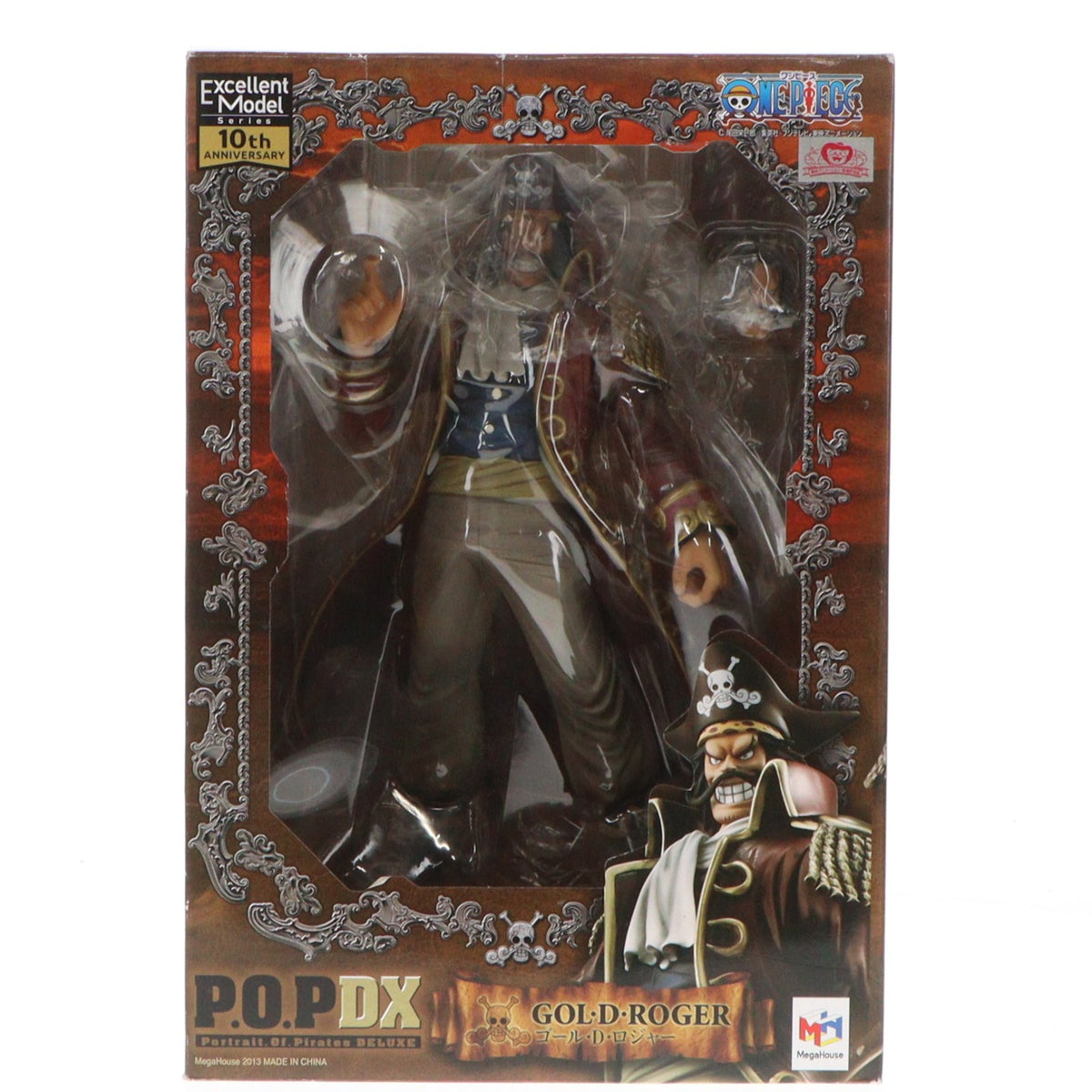 【中古即納】[FIG] Portrait.Of.Pirates P.O.P NEO-DX ゴール・D・ロジャー ONE PIECE(ワンピース) 1/8 完成品 フィギュア メガハウス(20130929)