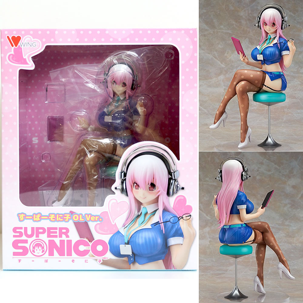 【中古即納】[FIG] すーぱーそに子 OL Ver. SUPER SONICO 1/7 完成品 フィギュア WING(ウイング)(20151128)