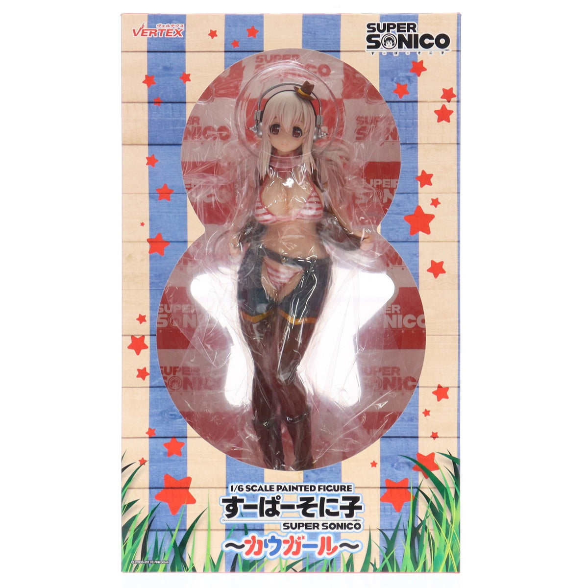 【中古即納】[FIG] すーぱーそに子 ～カウガール～ 1/7 完成品 フィギュア ヴェルテクス(20160901)