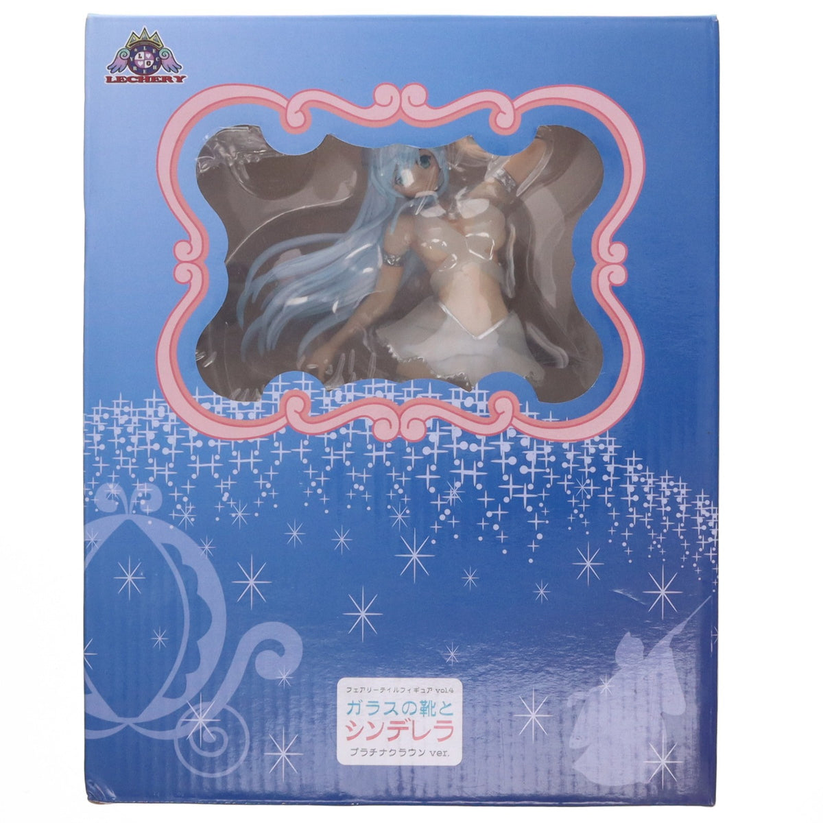 【中古即納】[FIG] フェアリーテイルフィギュア vol.04 ガラスの靴とシンデレラ プラチナクラウンver. 1/8 完成品 フィギュア レチェリー(20130120)