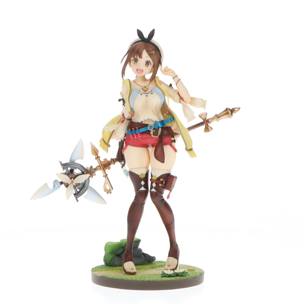 【中古即納】[FIG] ライザ(ライザリン・シュタウト) ライザのアトリエ ～常闇の女王と秘密の隠れ家～ 1/7 完成品 フィギュア Wonderful Works(ワンダフルワークス)(20200731)