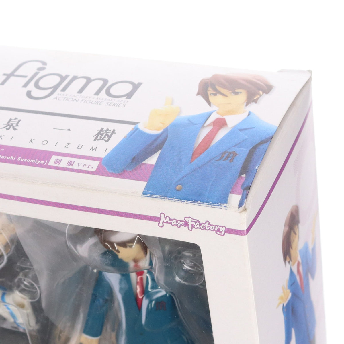 【中古即納】[FIG] figma(フィグマ) 007 古泉一樹(こいずみいつき) 制服ver. 涼宮ハルヒの憂鬱 完成品 可動フィギュア マックスファクトリー(20080627)