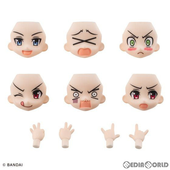 【中古即納】[FIG] プレミアムバンダイ限定 AQUA SHOOTERS!(アクアシューターズ) フェイスパーツセット02 フィギュア用アクセサリ バンダイ(20191231)