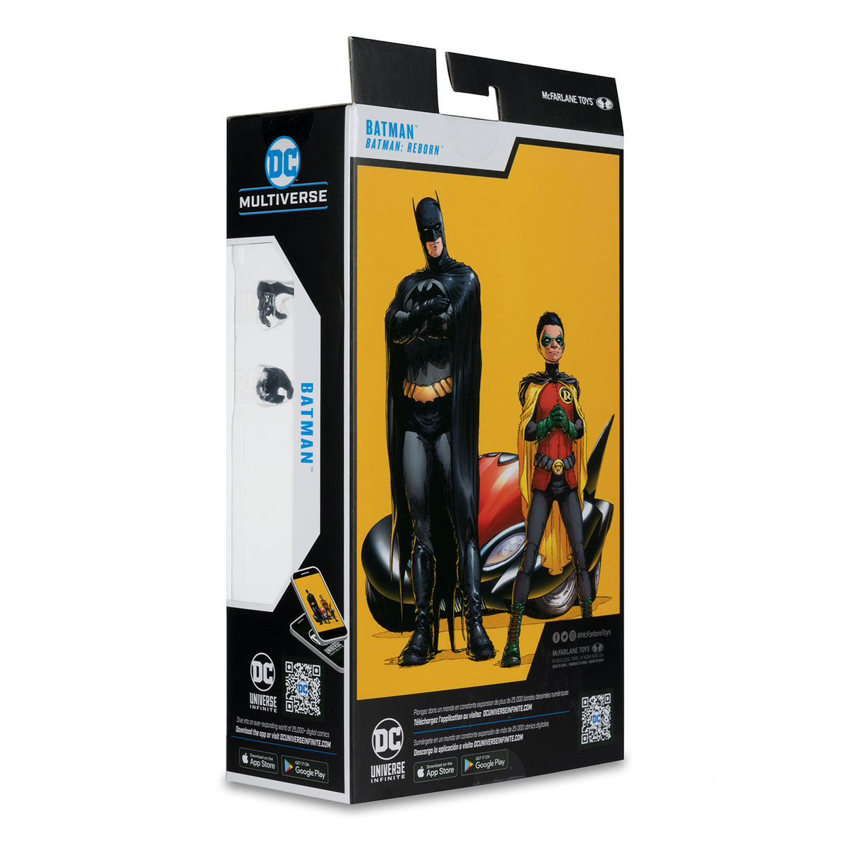 【中古即納】[FIG] DCマルチバース #290 バットマン[コミック/Batman: Reborn] DCコミックス 完成品 7インチ・アクションフィギュア マクファーレン・トイズ(20240930)